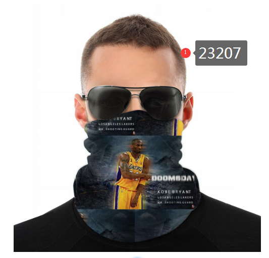 NBA 2021 Los Angeles Lakers #24 kobe bryant 23207 Dust mask with filter